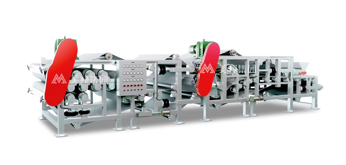 Large size Dual Motor Dewatering Press