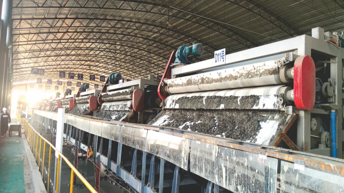 Large Mining Belt Filter Press