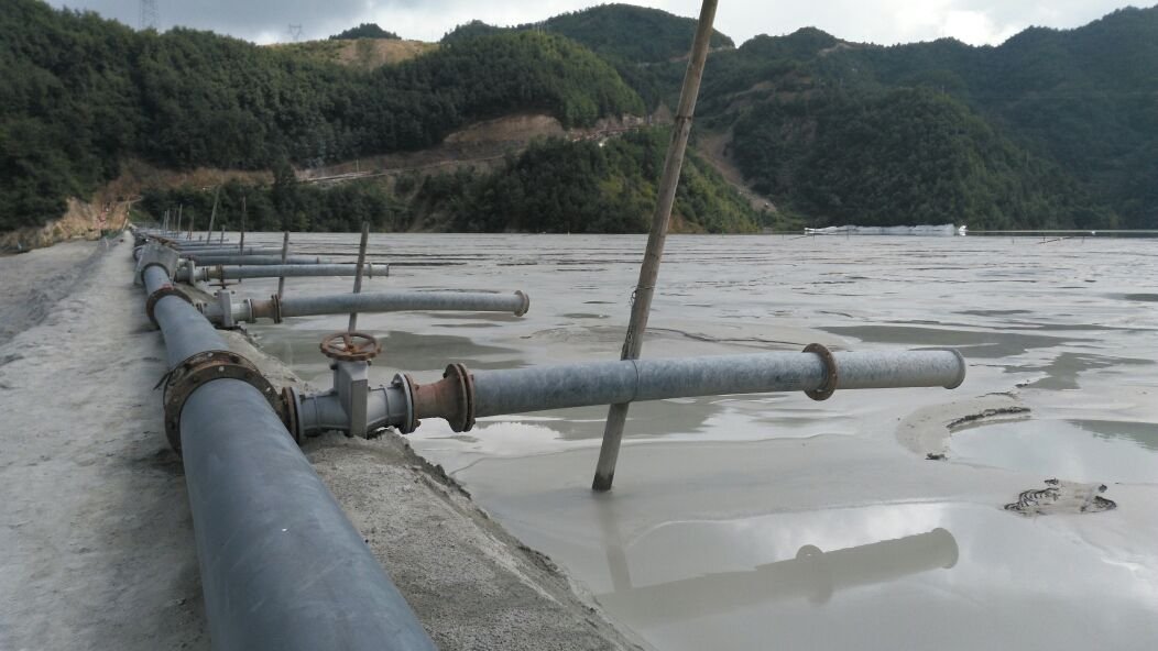 Large scale Kaolin Tailings Dry Stacking