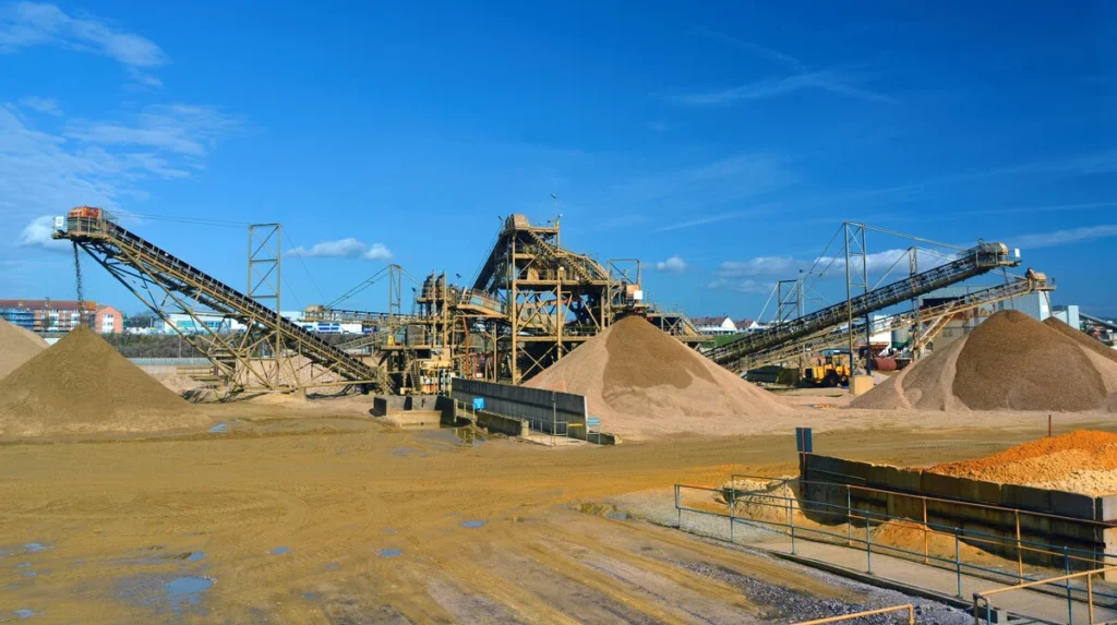 South Africa sand washing plant