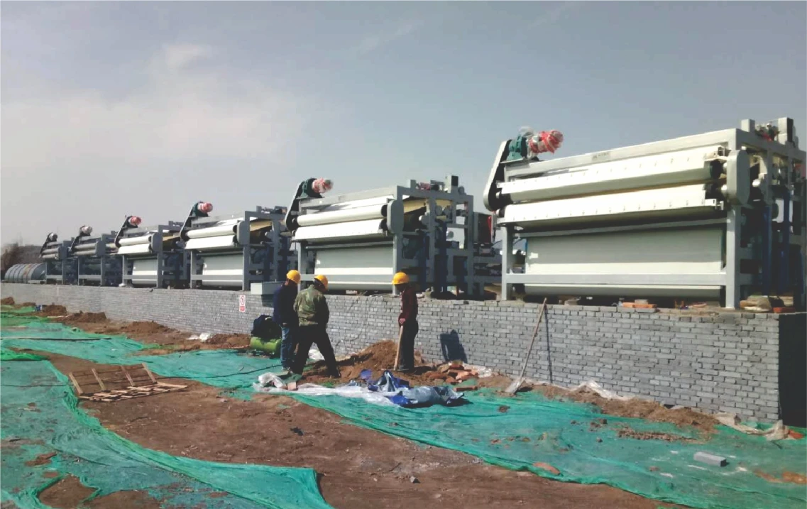 Tailings Dry Discharge Belt Filter Press Solution