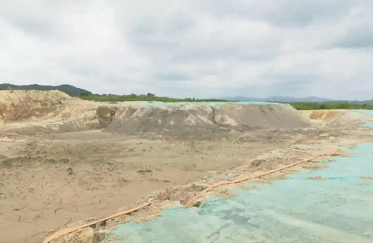 African mine tailings
